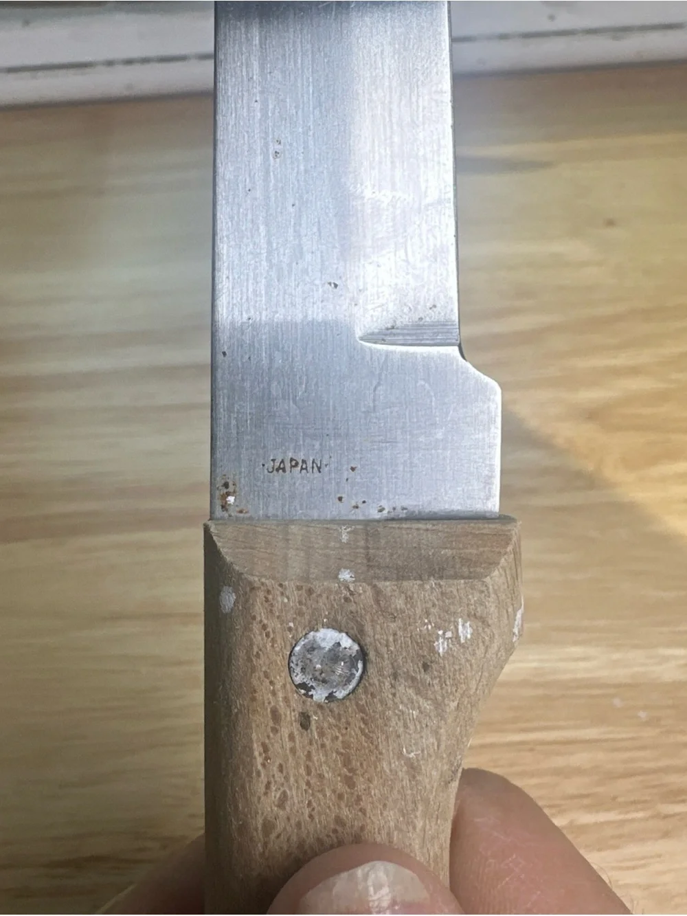 Vintage Chef’s collection Stainless Steel Japan carving knife double rivets